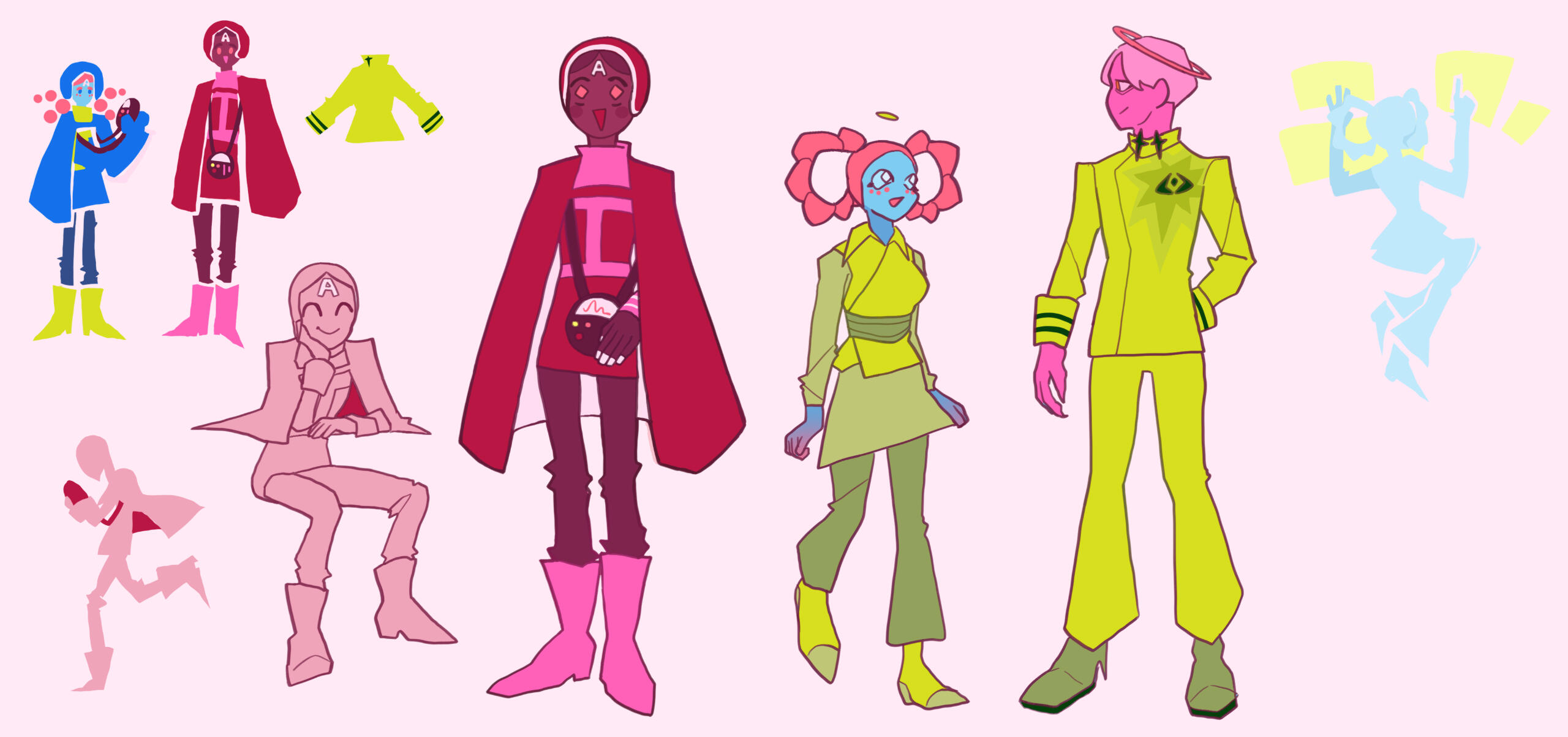 PERSONAL WORK ⸺ Heavenly Bastards extras