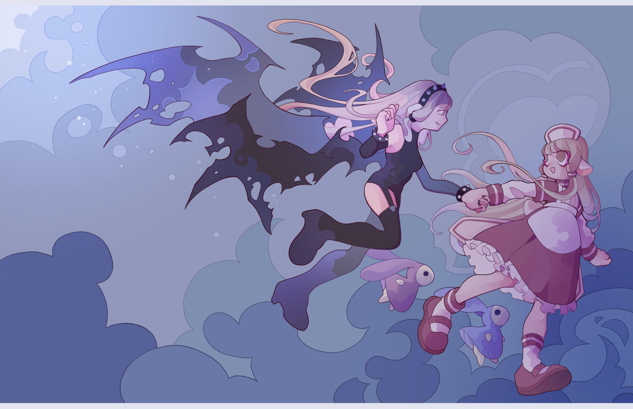 CLIENT WORK ⸺ art I did for The Figure Zine 2023