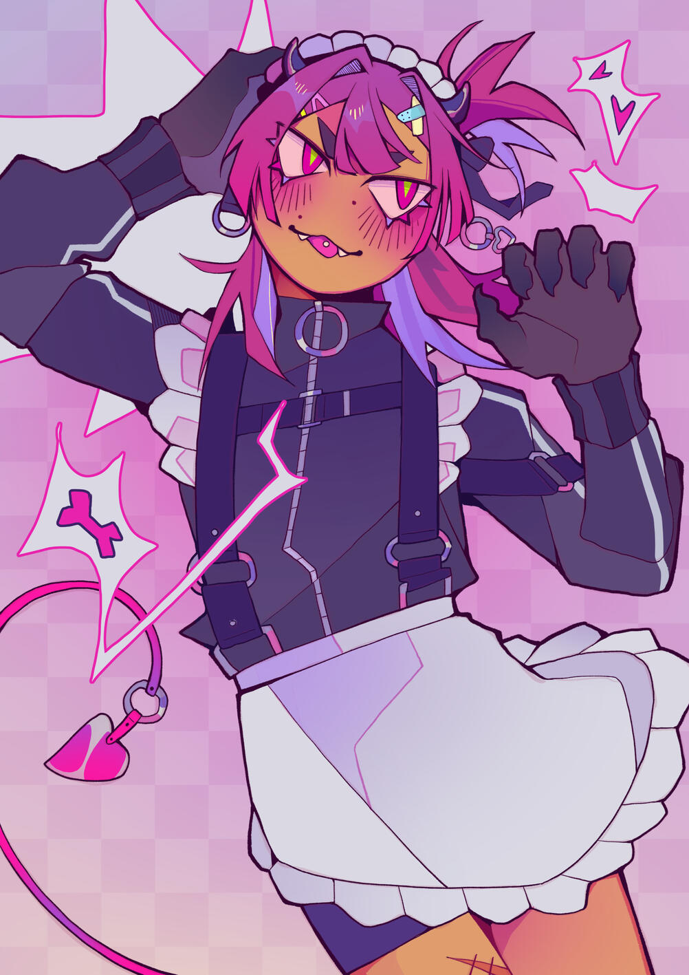 FANART WORK ⸺ art for a friend @shizuyumee