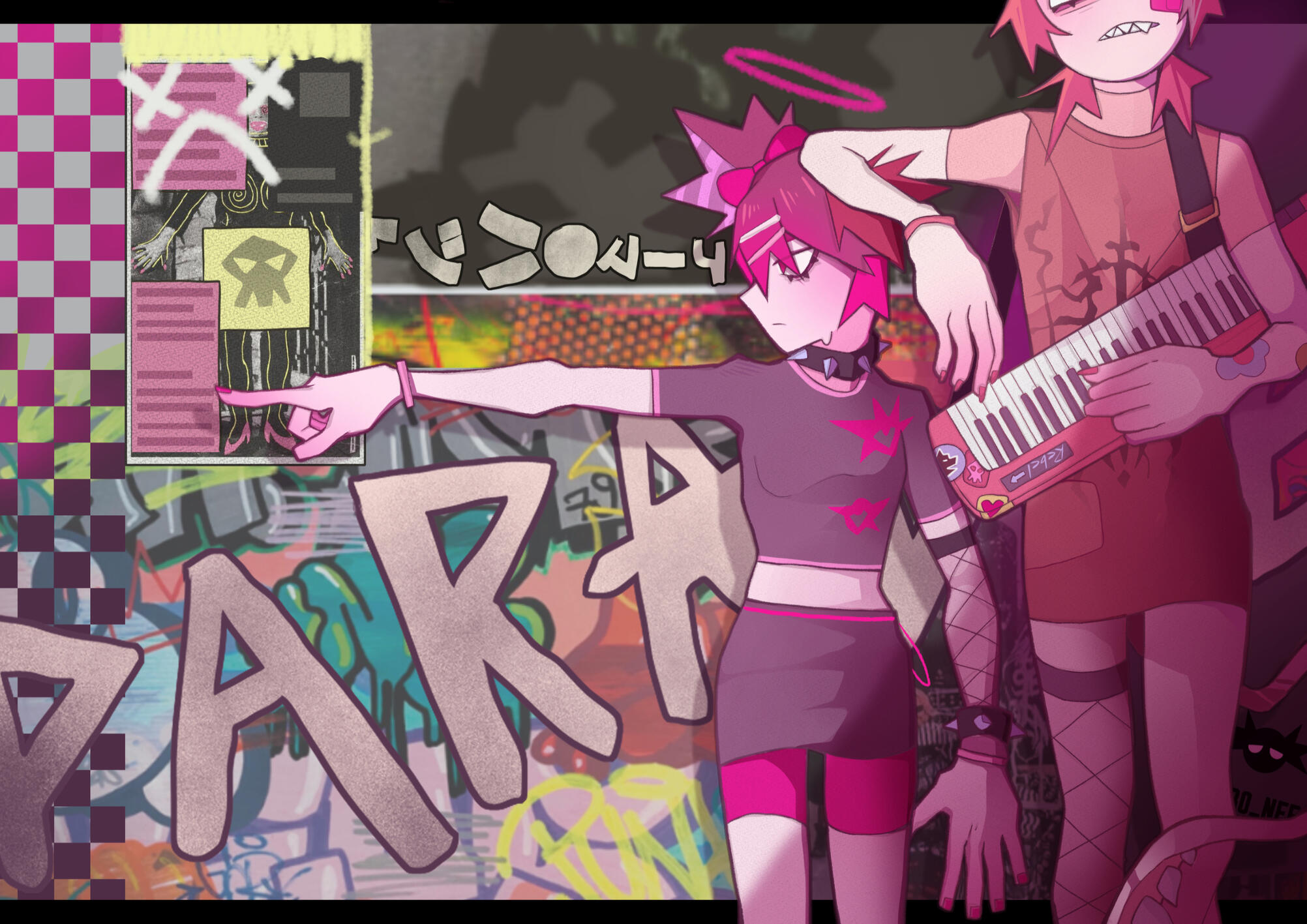 PERSONAL WORK ⸺ Heavenly Bastards story; for print