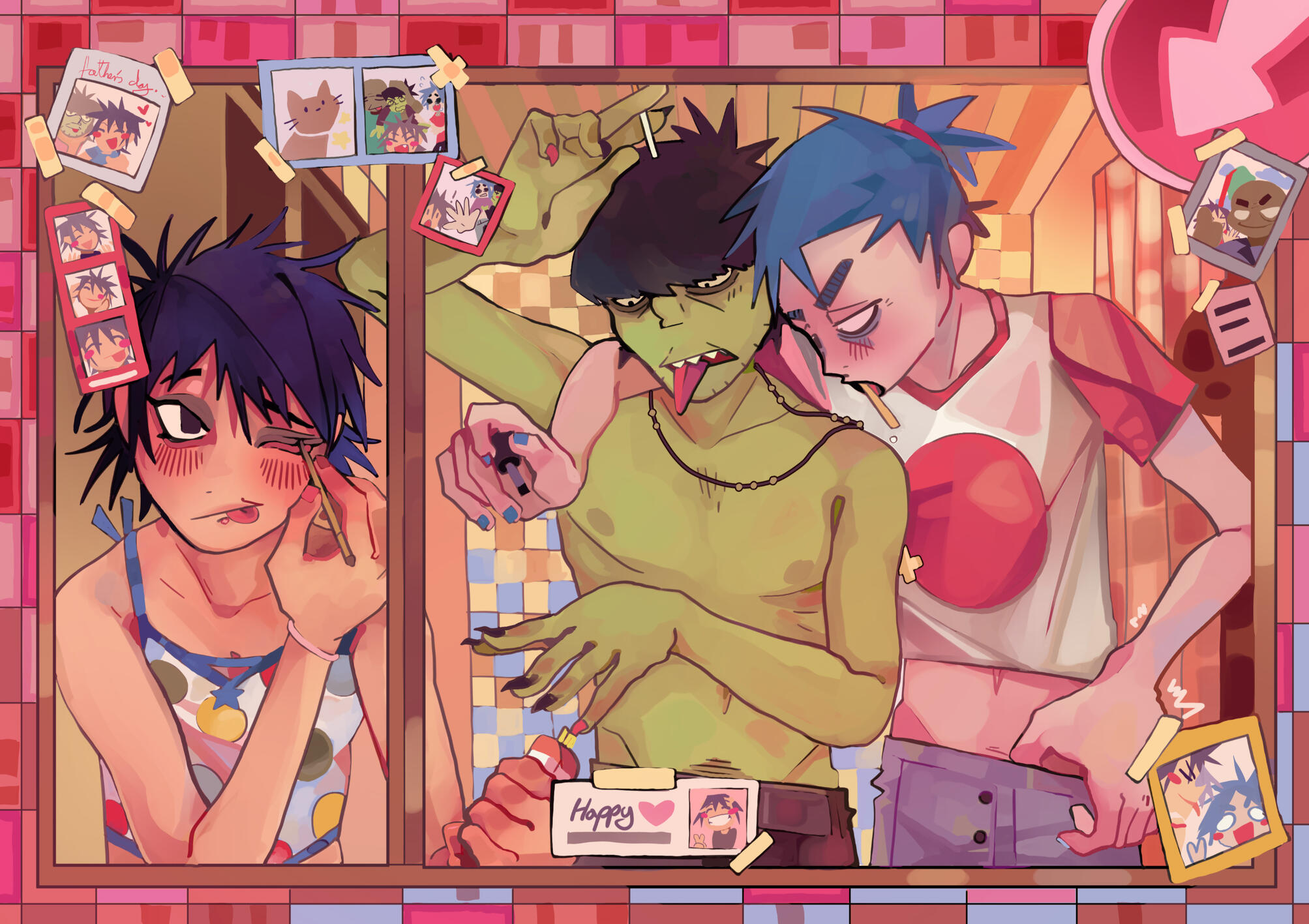 FANART WORK ⸺ art of Gorillaz