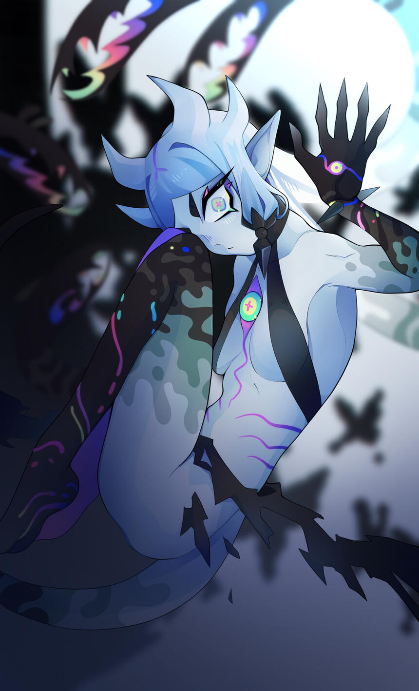 FANART WORK ⸺ art I did for a Vtuber