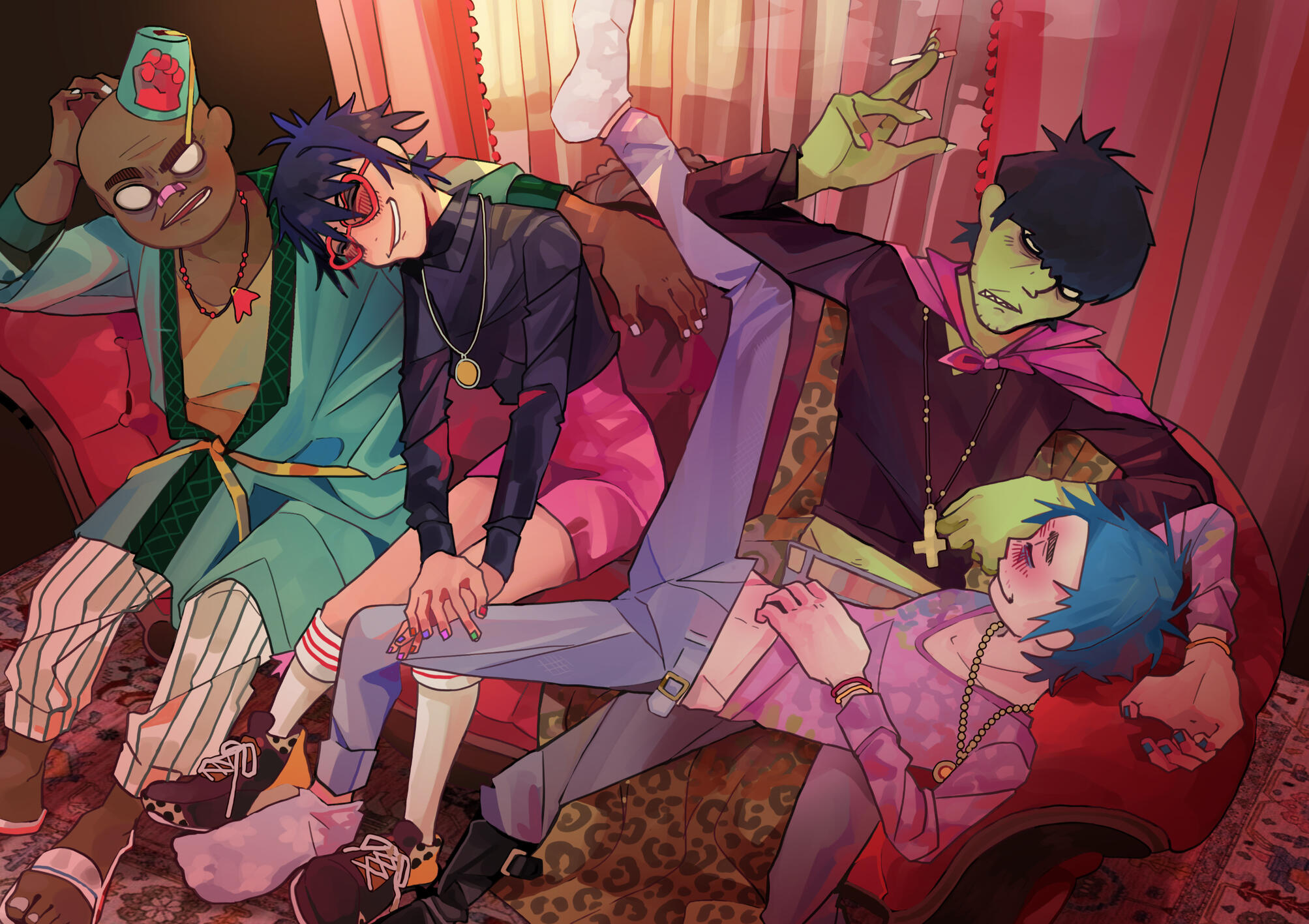 FANART WORK ⸺ art of Gorillaz